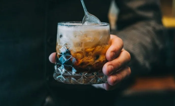 Irish café Frappé – Double Expresso Irish café Frappé