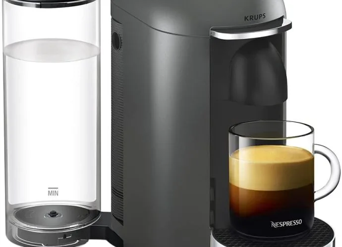 Krups Nespresso Vertuo Plus titane – Double Expresso Krups Nespresso Vertuo Plus titane